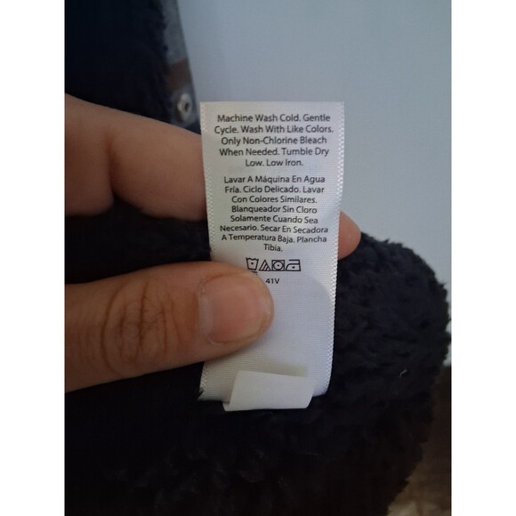 NEW! Wonder Nation Kids Plaid Sherpa Lined Snap Button Jacket, Size S (6/7) - Picture 9 of 9